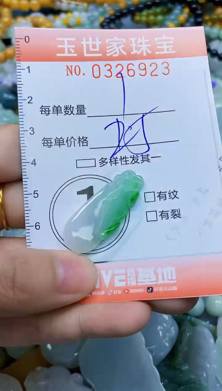 翡翠未镶嵌颈饰闪购0326923