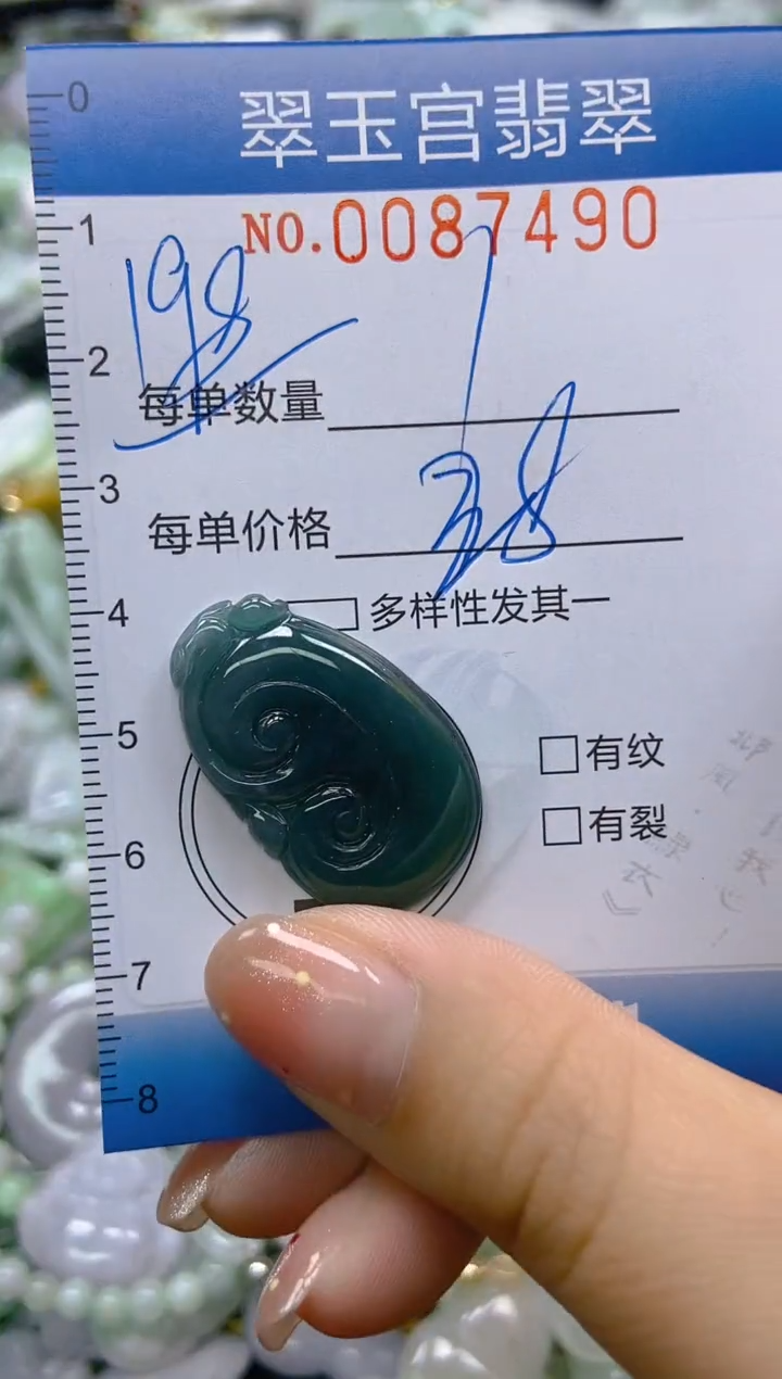 【闪购商品】翡翠颈饰未镶嵌闪购0087490