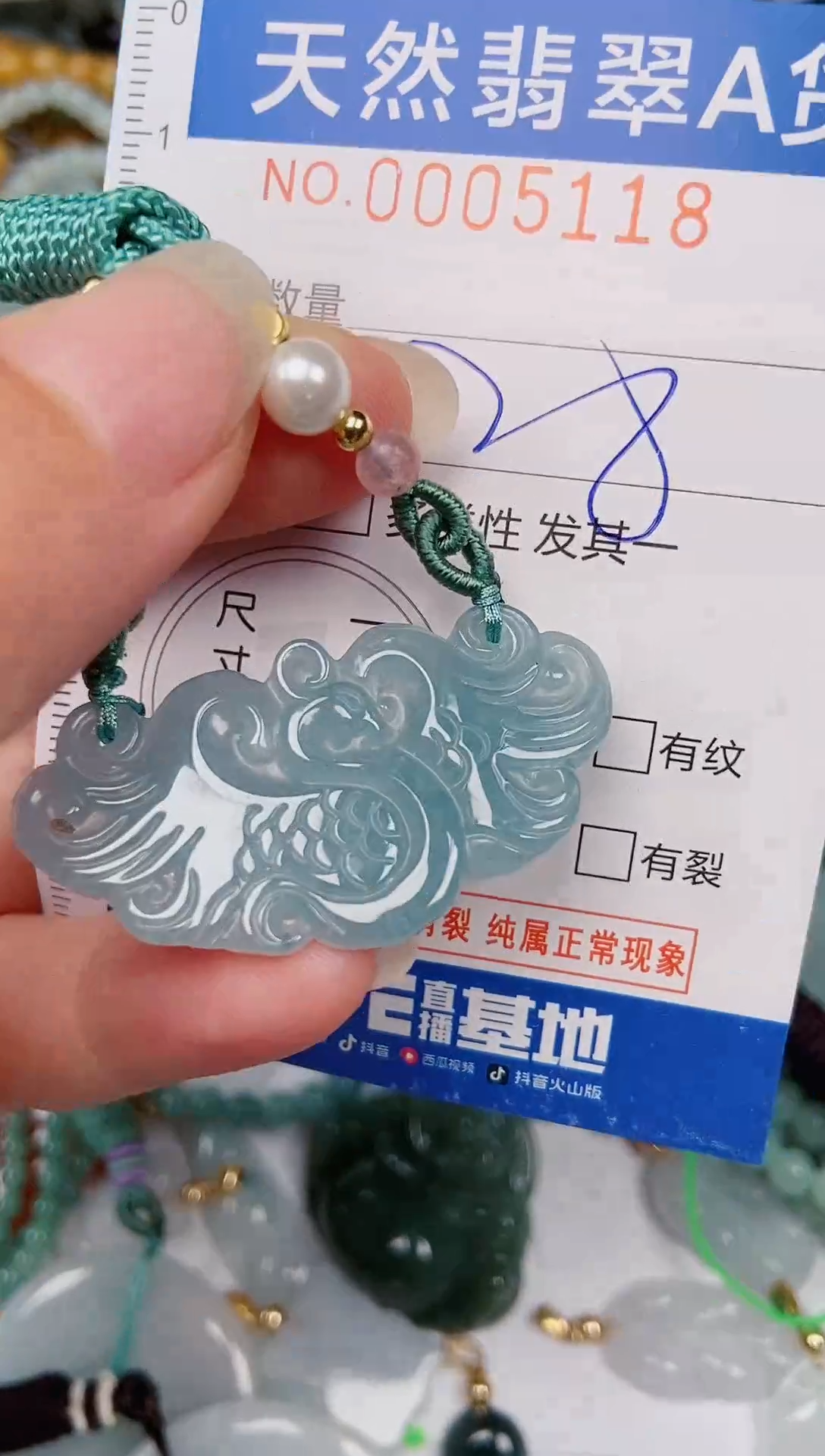 颈饰未镶嵌翡翠00005118