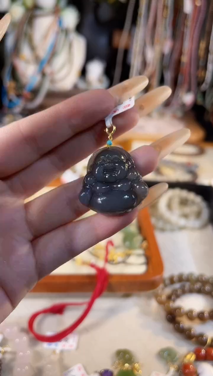 【闪购商品】和田玉吊坠(不含链)银S925镶嵌多样性发货其一