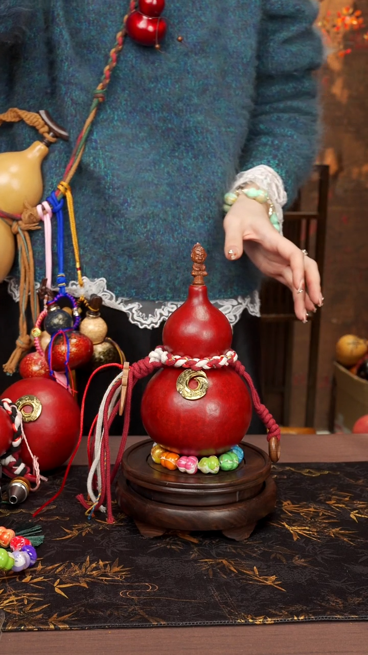 65--精品大漆酒葫芦-----98