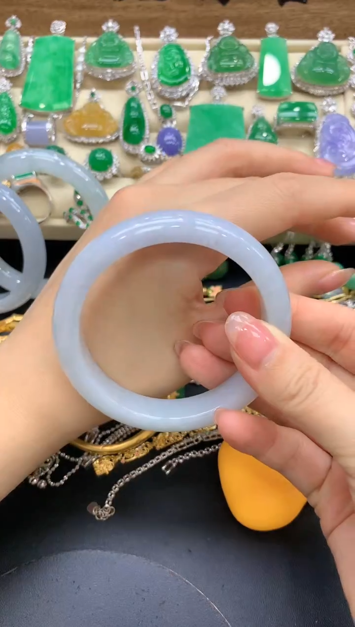 【闪购商品】翡翠手镯未镶嵌255-中国好珍宝