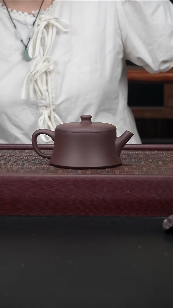 茶壶紫砂紫泥云柱200cc