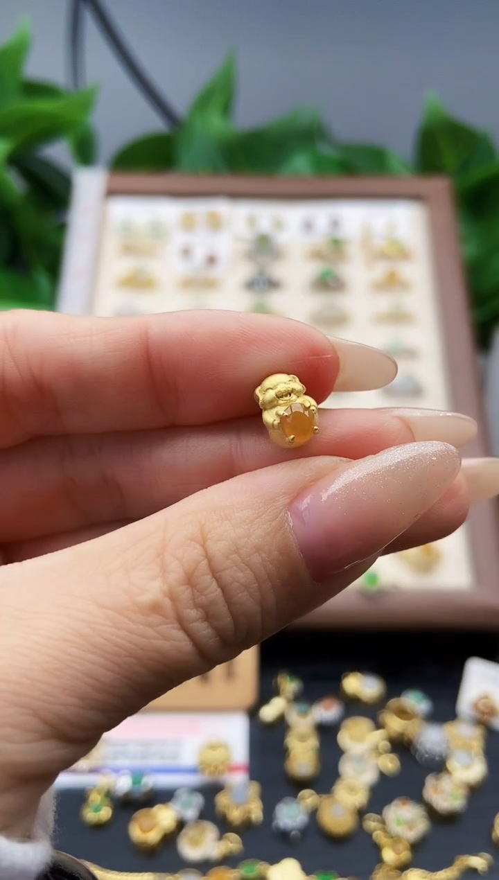 颈饰银S925镶嵌翡翠12