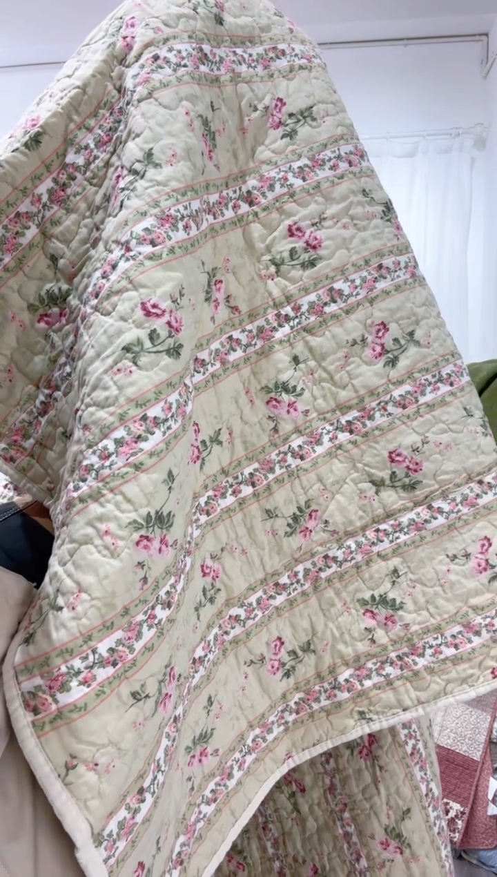 棉140*200纯棉床盖92号微瑕