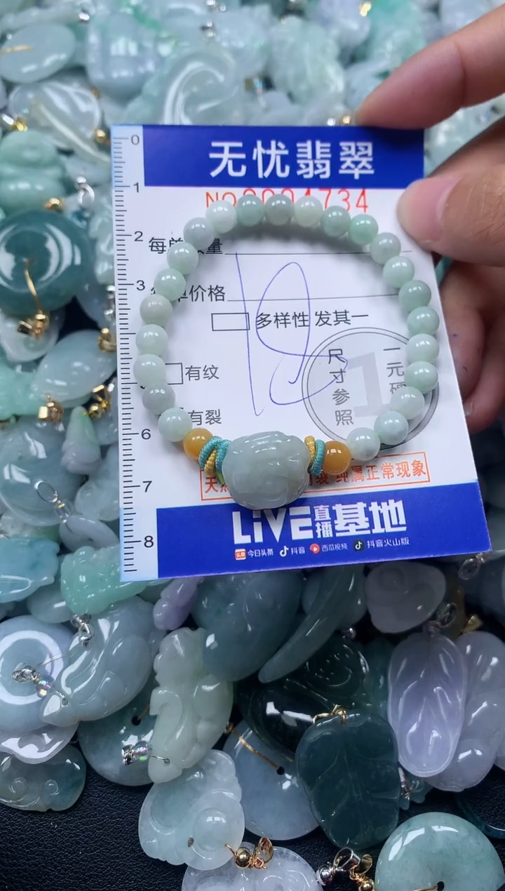 颈饰未镶嵌翡翠4734