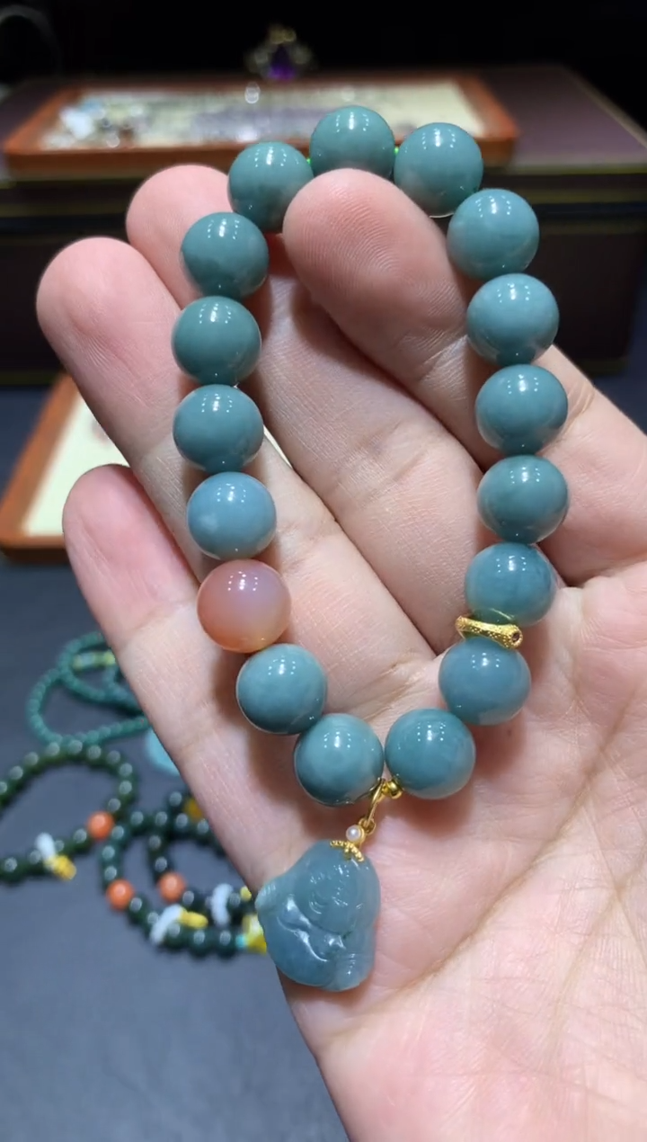 【闪购商品】翡翠手链未镶嵌T90【多样性发其一】