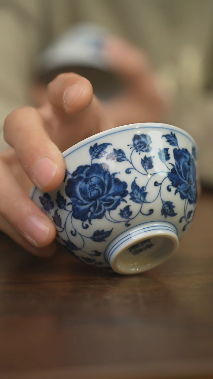 【闪购商品】杯柴窑青花破价福利