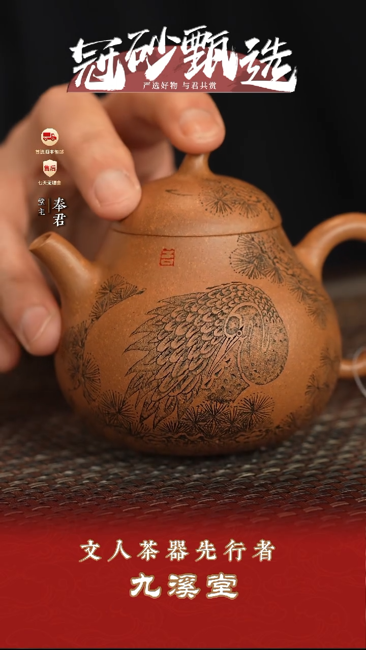 茶壶紫砂九溪堂壶167