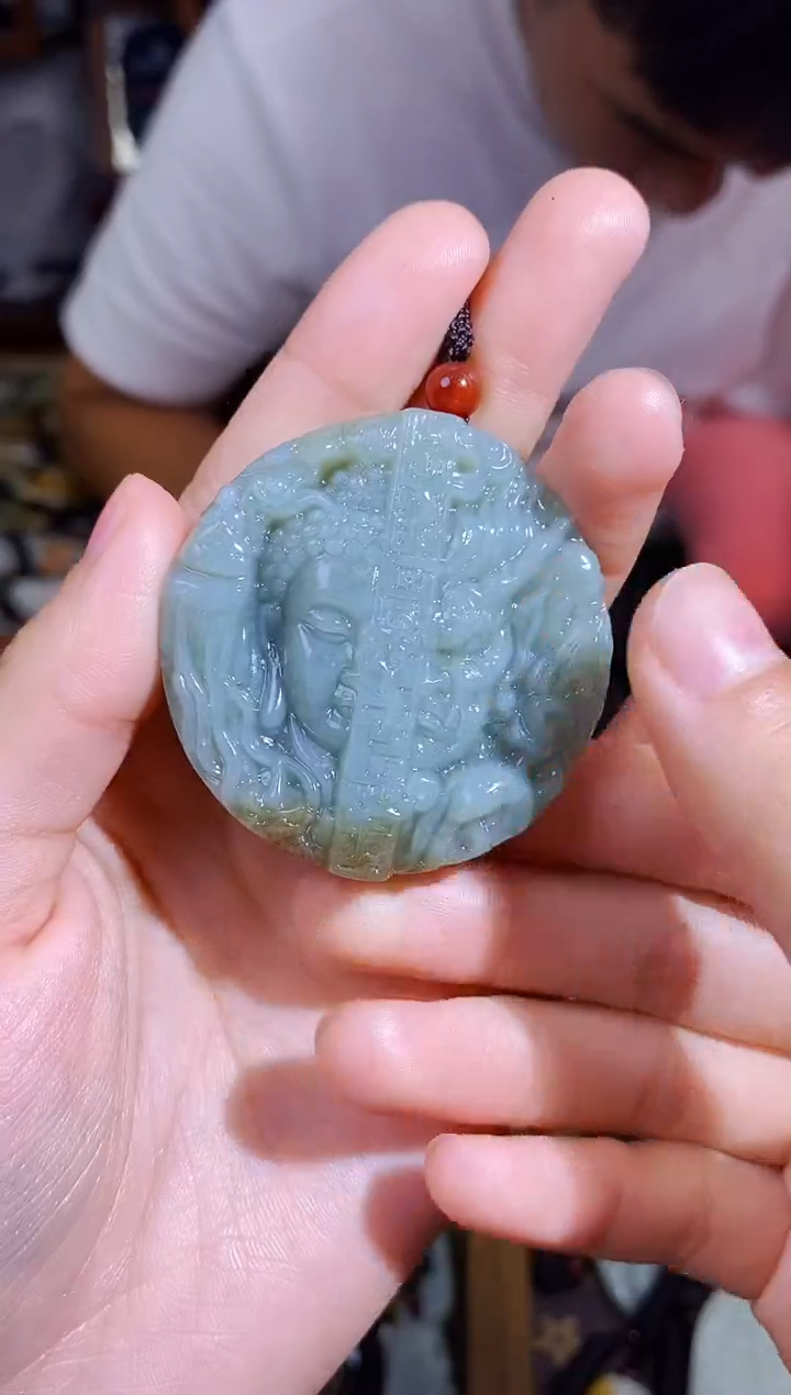 和田玉未镶嵌颈饰1