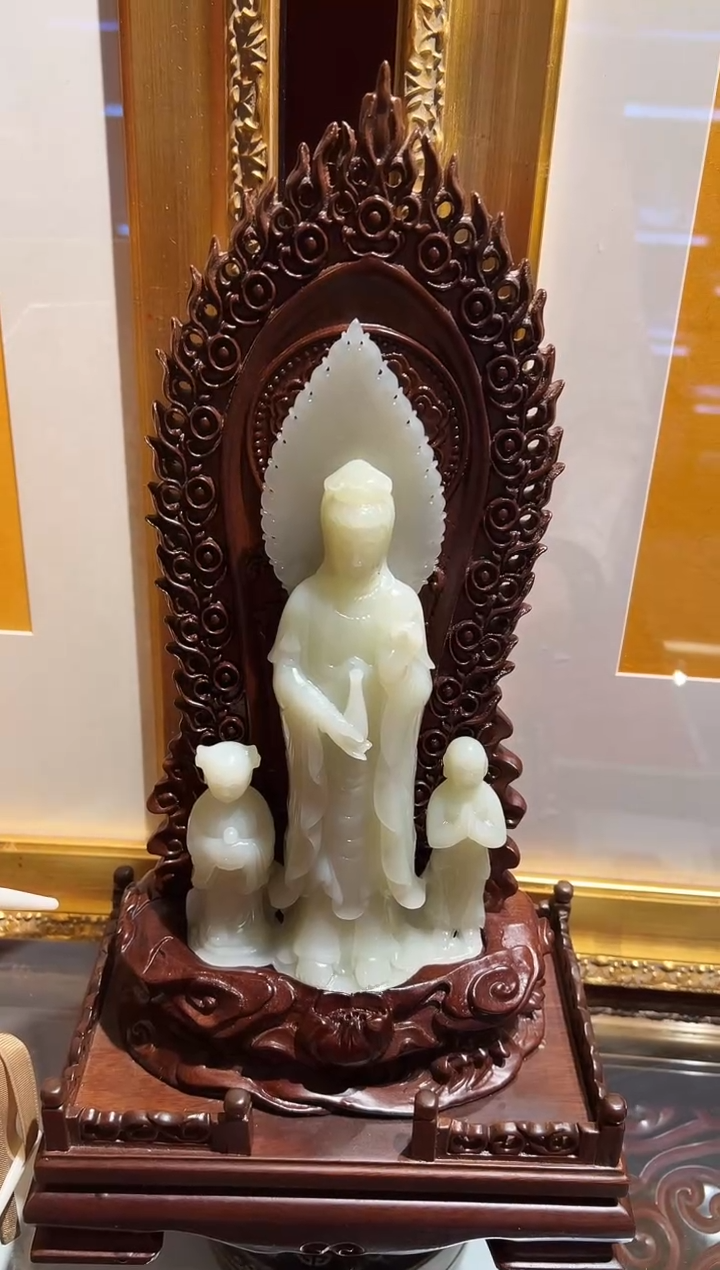 【闪购商品】和田玉摆件未镶嵌28送子观音