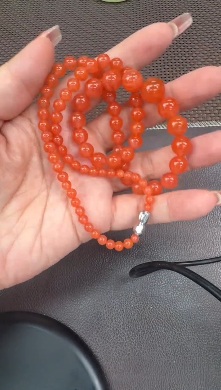 【闪购商品】玛瑙/玉髓项链未镶嵌项链