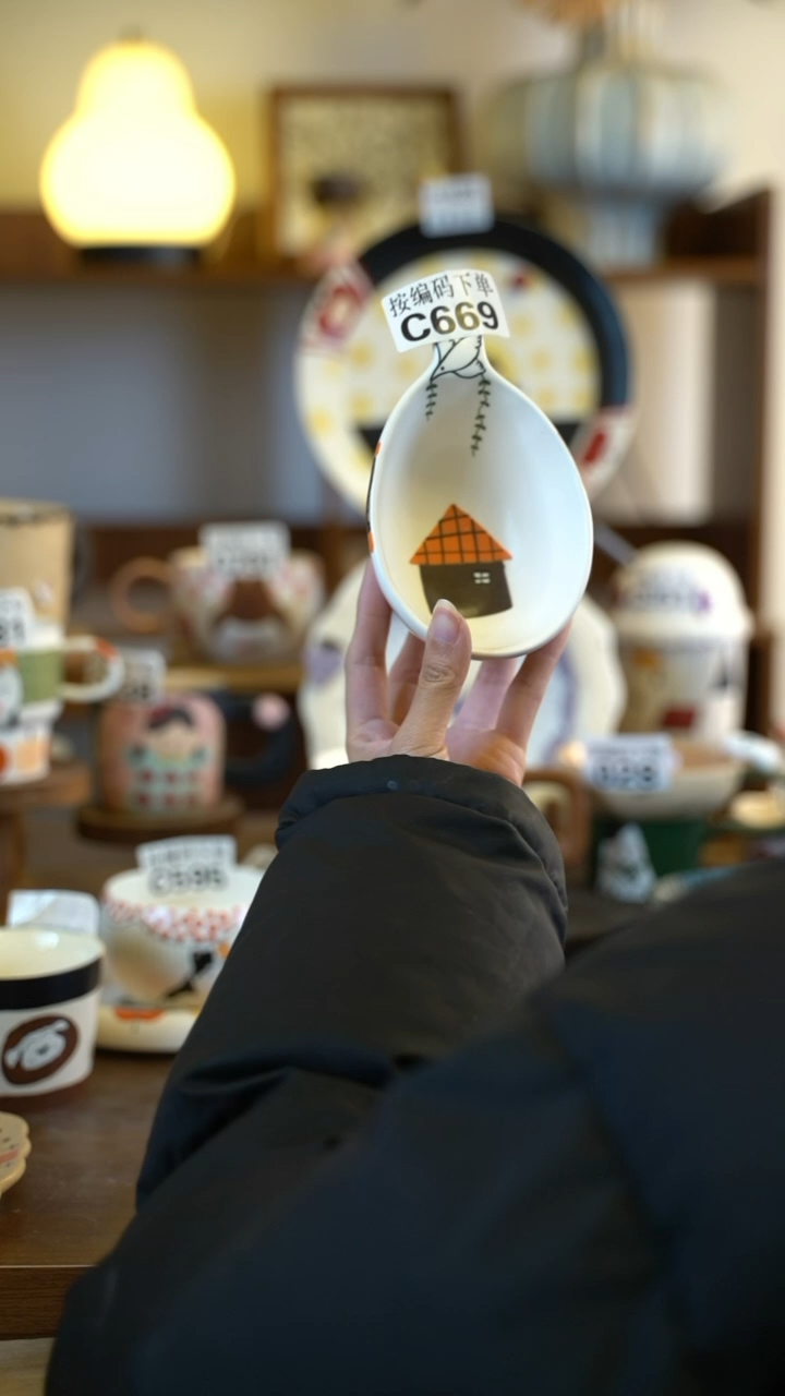 摆件陶C669 阿满屋手工手作陶瓷 