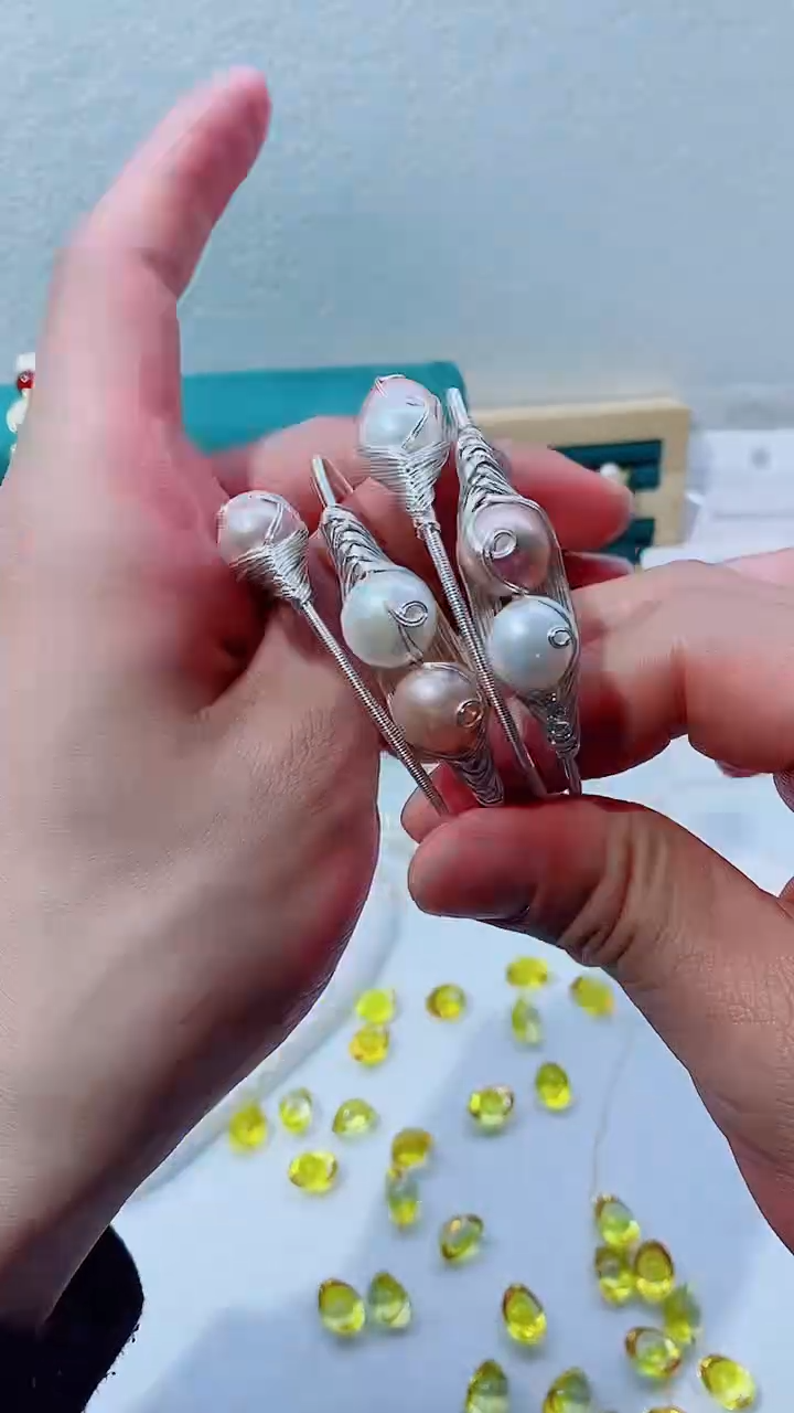 【闪购商品】淡水珍珠手镯未镶嵌天然淡水珍珠手镯