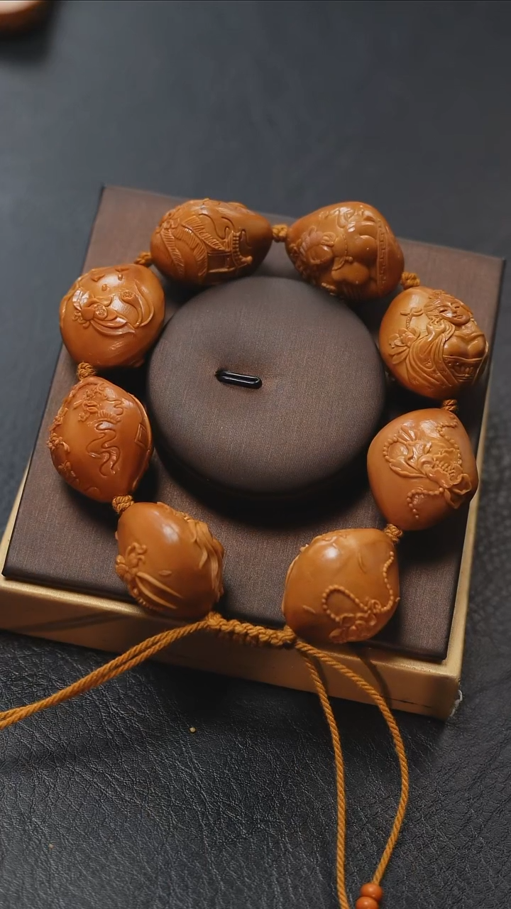 【闪购商品】橄榄核吊坠 梦梦精品核雕