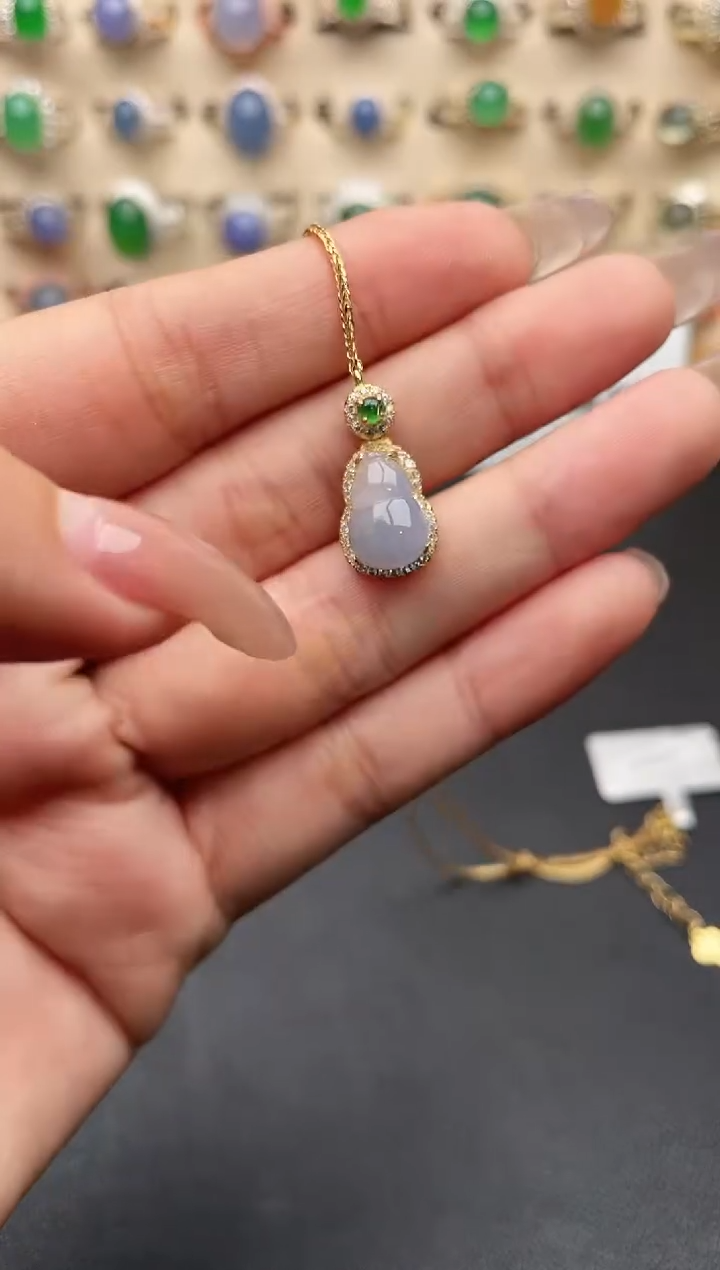 未镶嵌戒指翡翠一物一证一礼盒