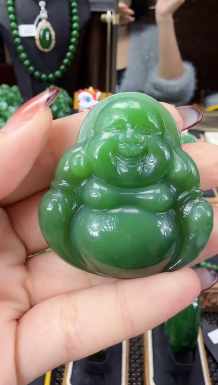 【闪购商品】和田玉（碧玉）吊坠(不含链)未镶嵌