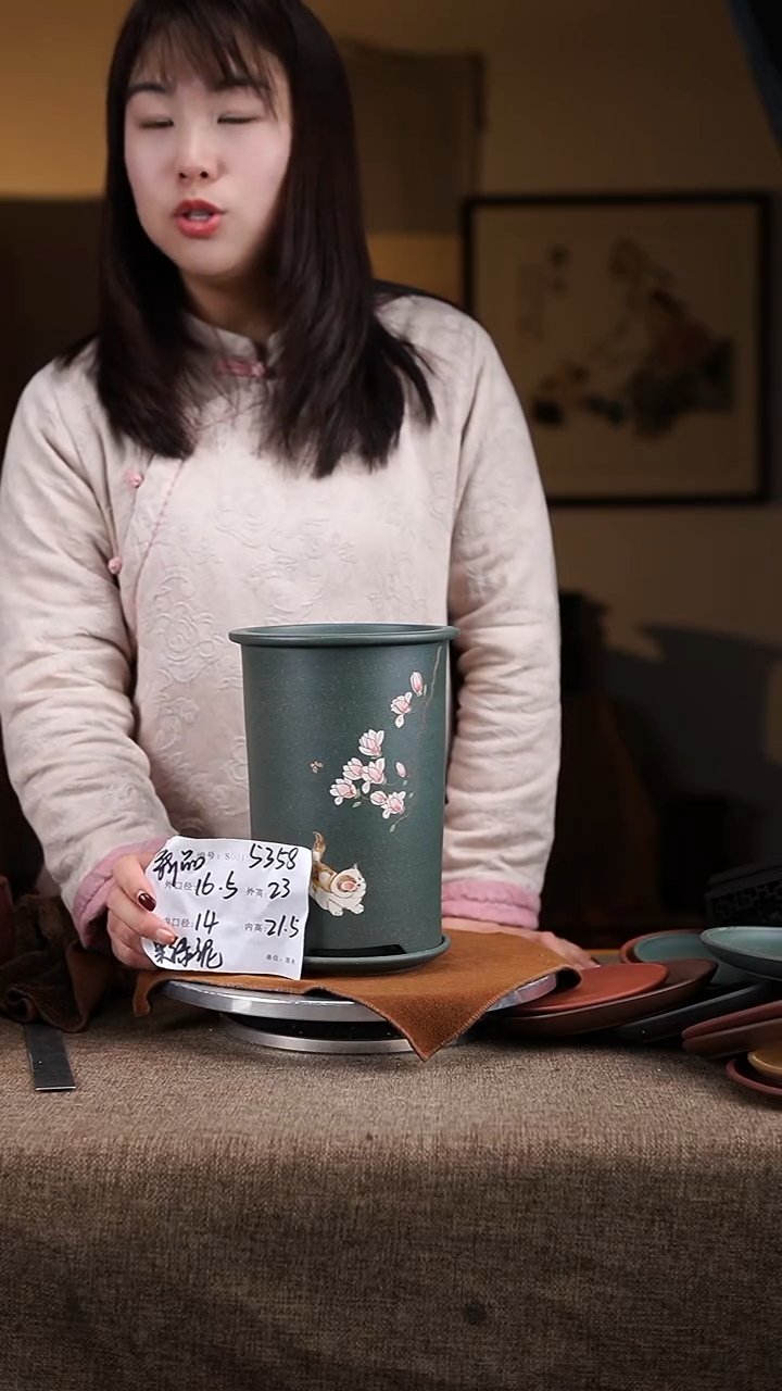 【闪购商品】紫砂花盆紫砂花盆5358+z