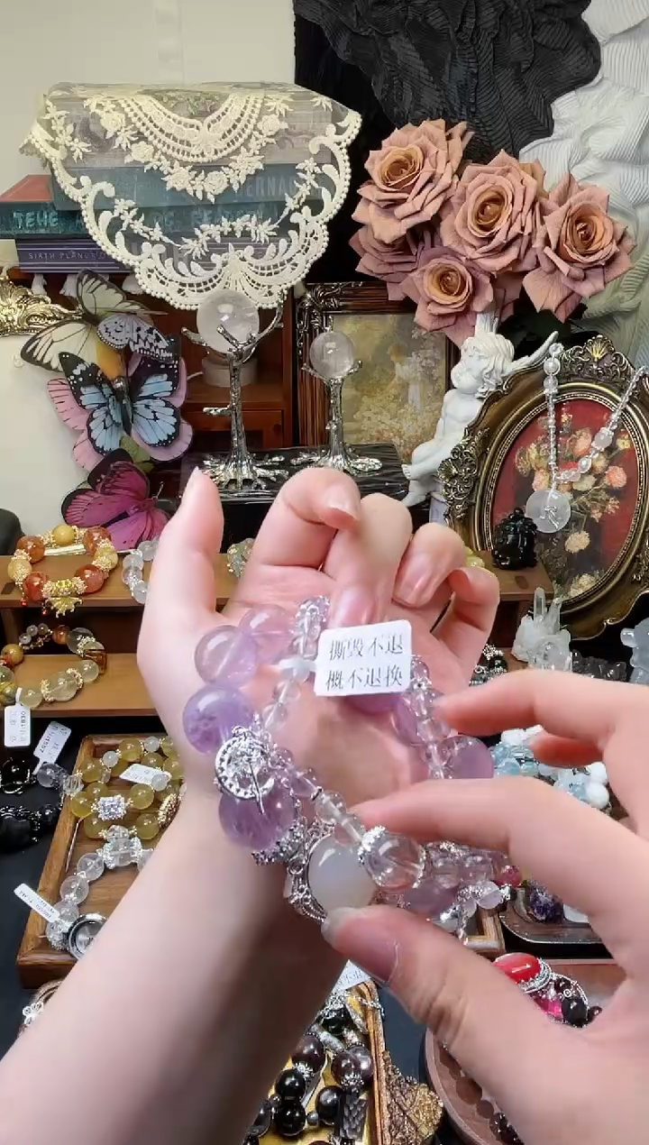 【闪购商品】水晶手链未镶嵌1753多样性发货