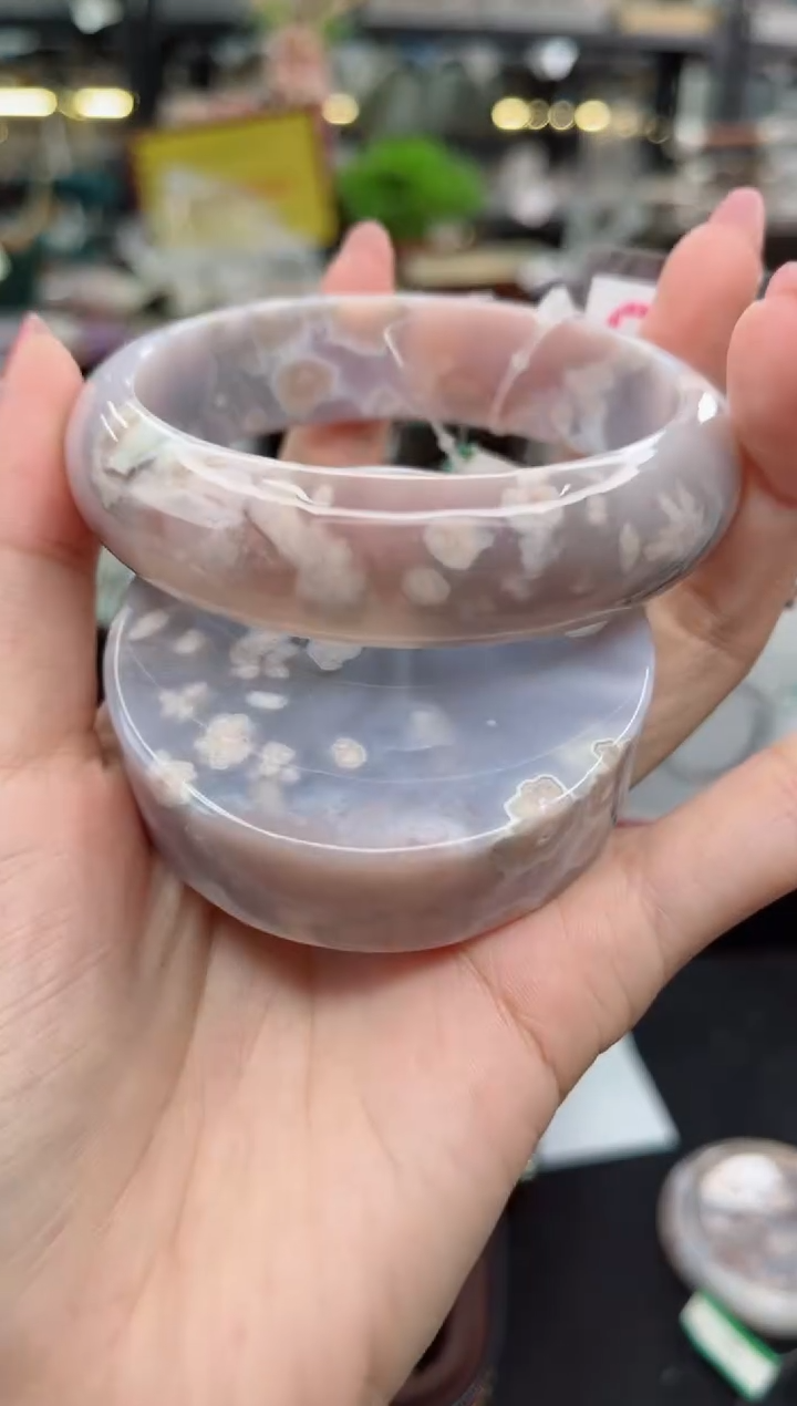 【闪购商品】石英质玉手镯未镶嵌61圈口（赠品镯心）3918151