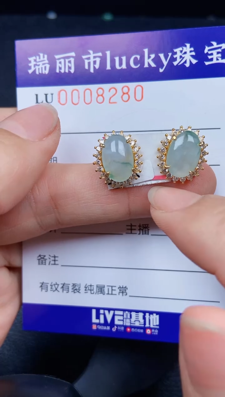 【闪购商品】翡翠颈饰银S925镶嵌8280