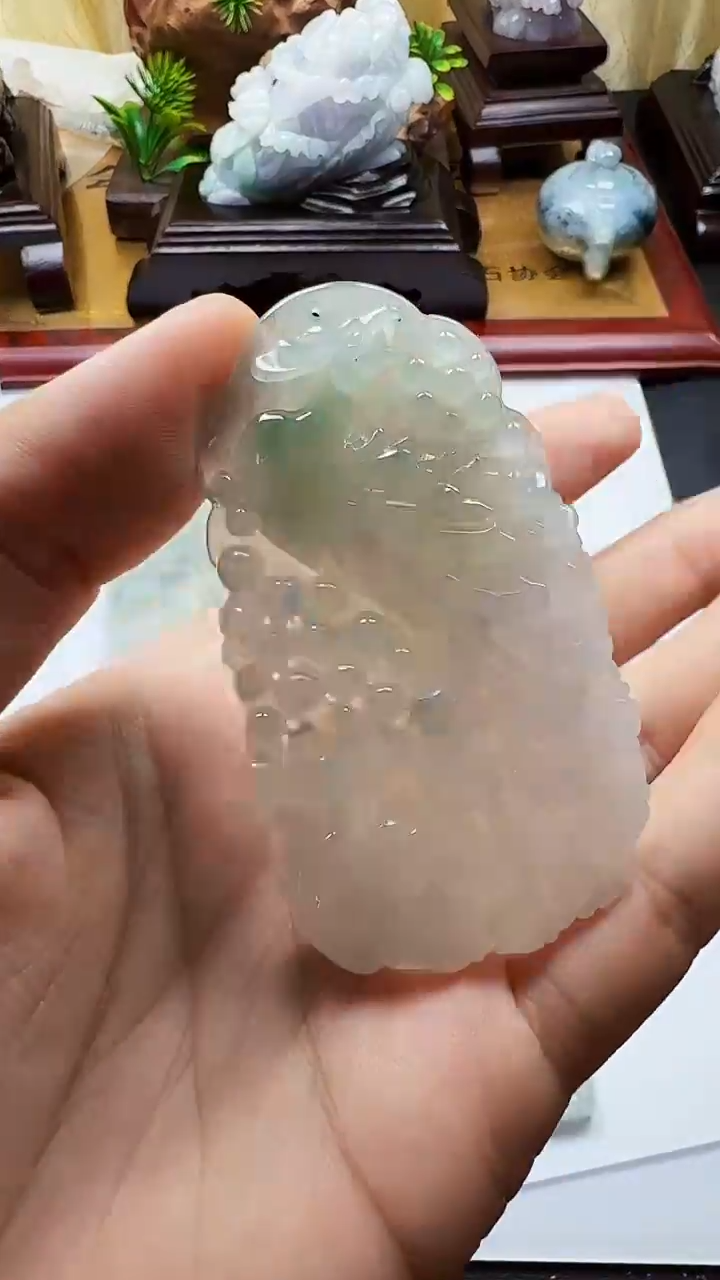 吊坠(不含链)未镶嵌翡翠1