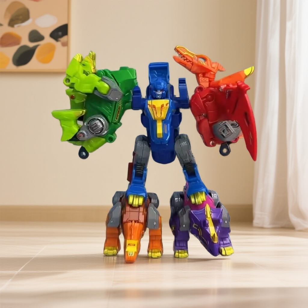 恐龙变形五合体  