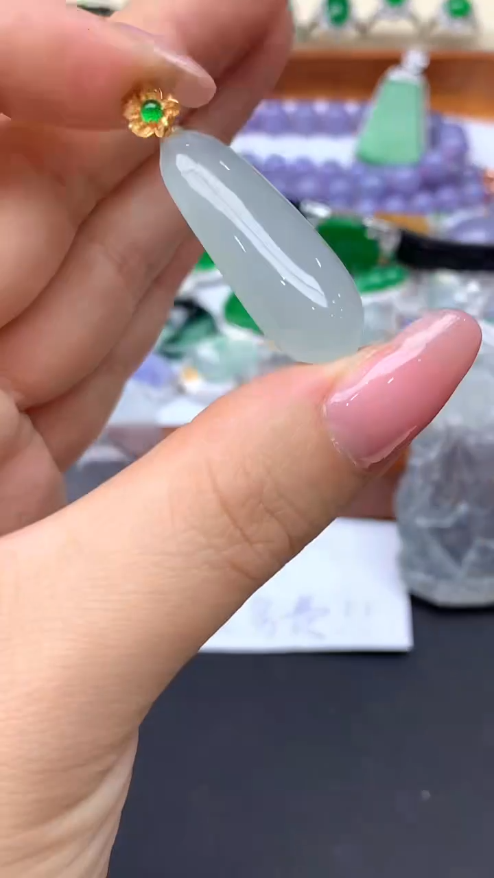 【闪购商品】翡翠颈饰未镶嵌415-天然翡翠