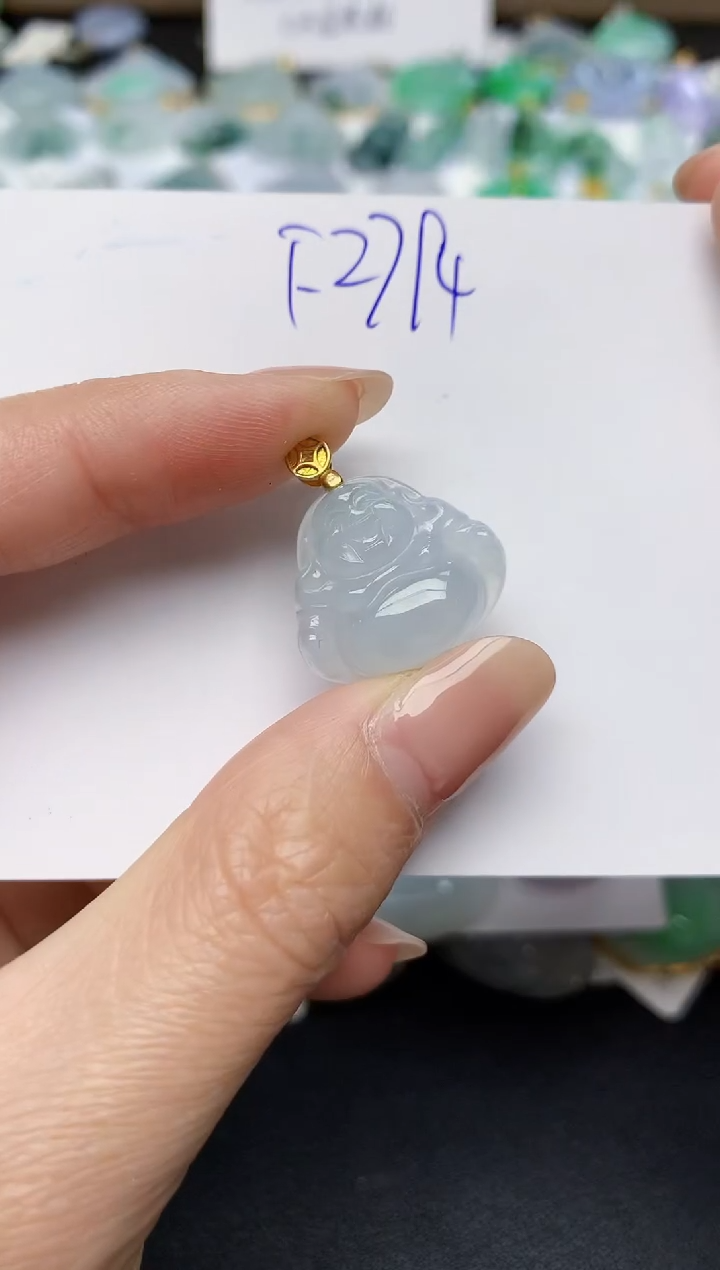 颈饰未镶嵌翡翠天然缅甸A货翡翠百元以上9元证书费自理