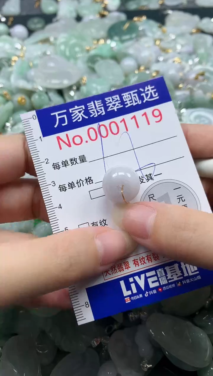 吊坠(不含链)未镶嵌翡翠0119