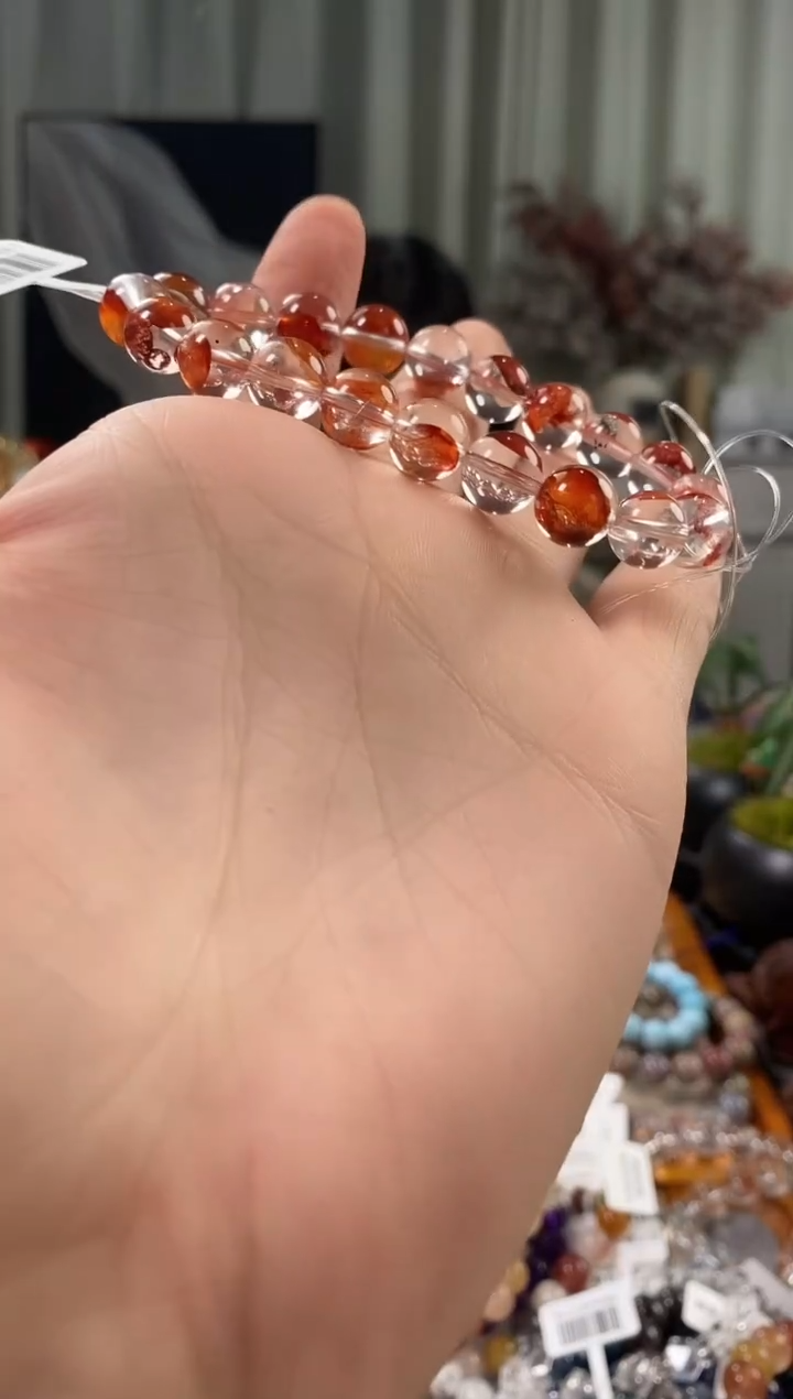 未镶嵌手链水晶胶花