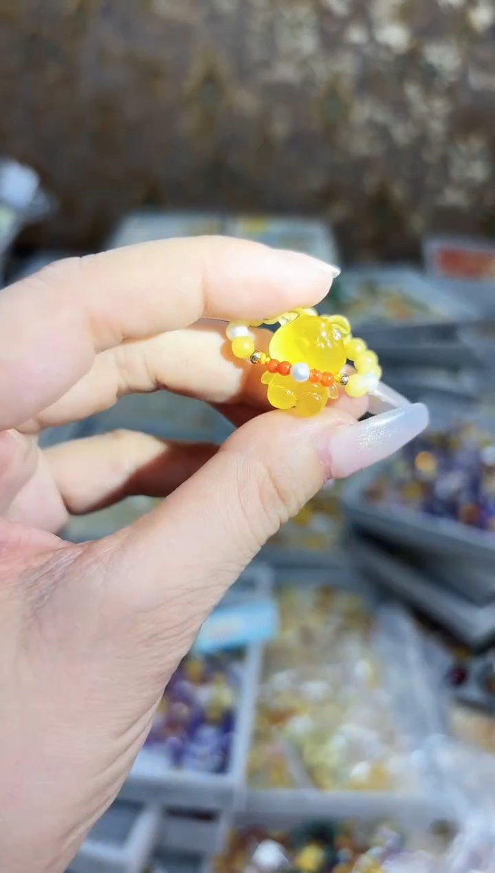未镶嵌琥珀戒指【多样性发一】