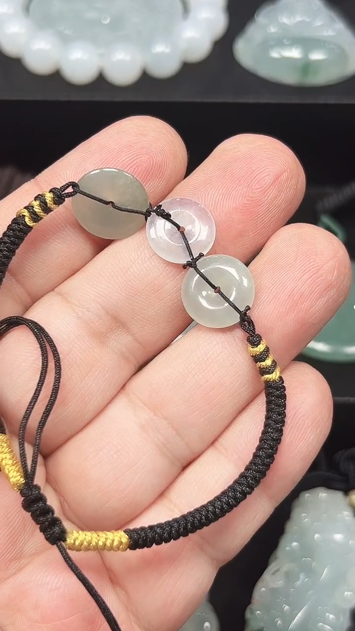 未镶嵌手链翡翠天然缅A翡翠   