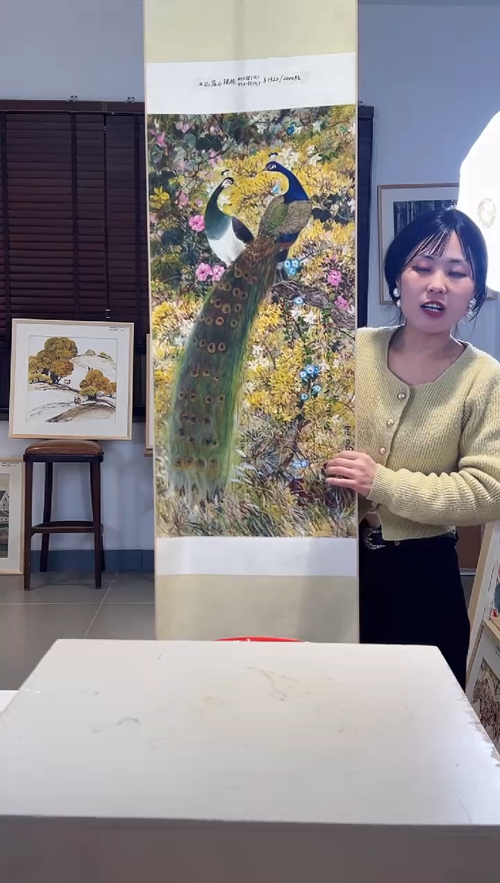 【闪购商品】版画耿玉琨限量作品亲签盖章版画S