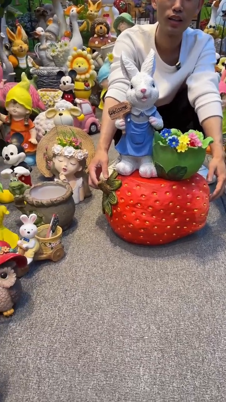 【闪购商品】无铅玻璃花园摆件&002&