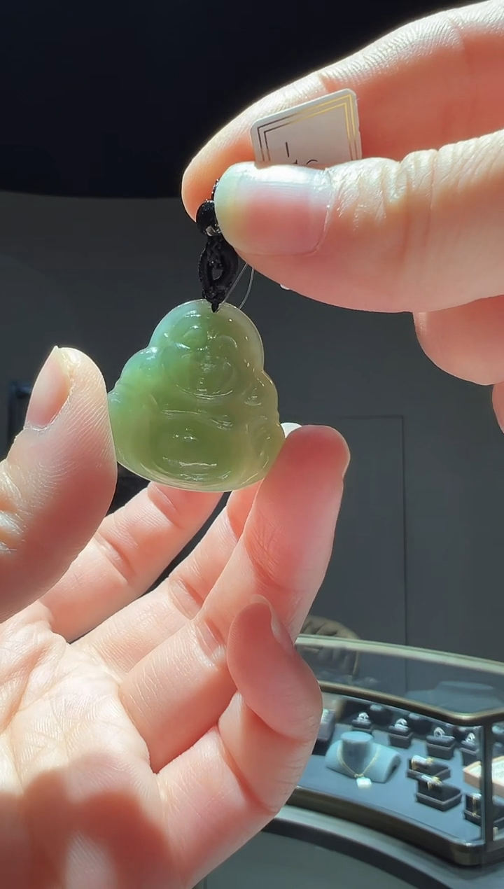 【闪购商品】和田玉（碧玉）颈饰未镶嵌3】