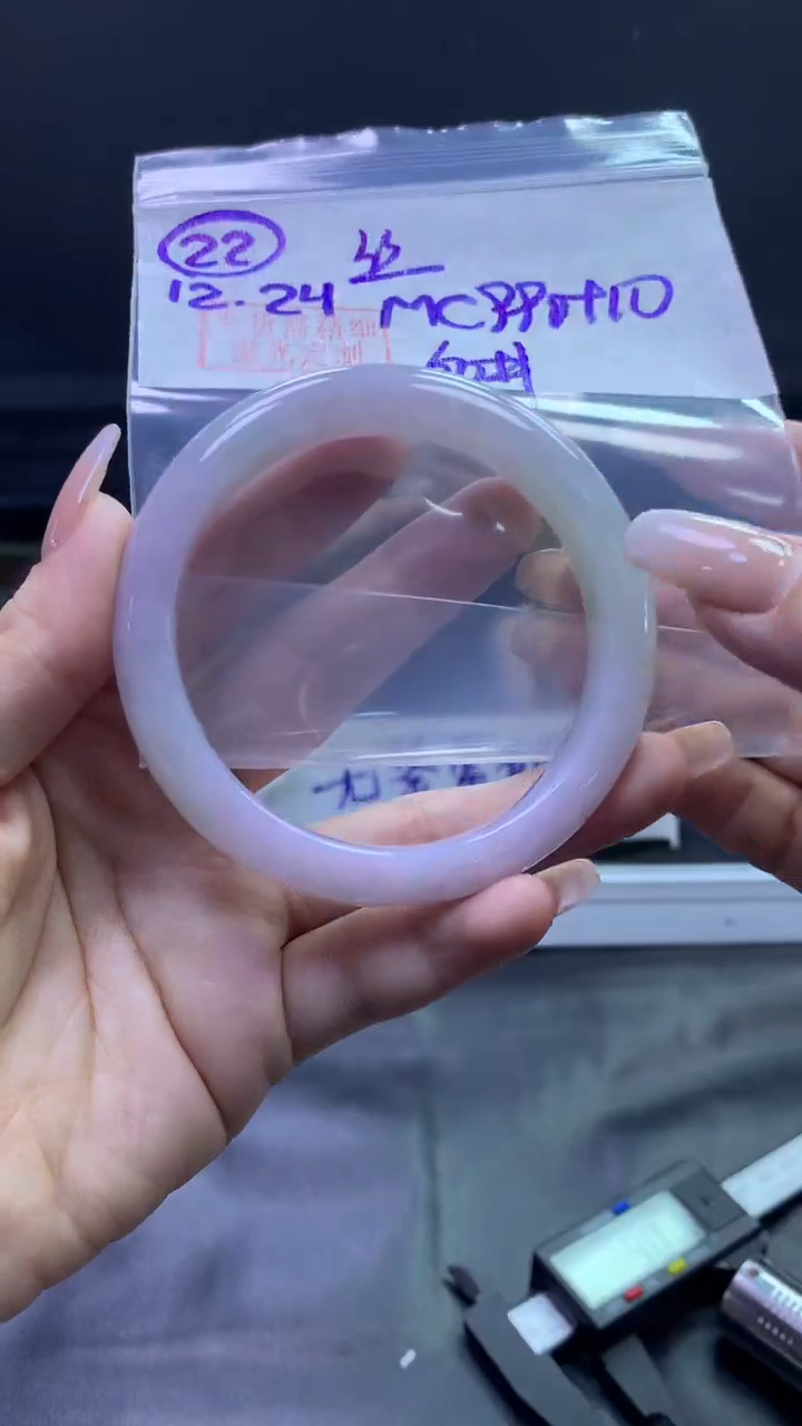 未镶嵌定制翡翠22手镯丝60+990元+拍一发一