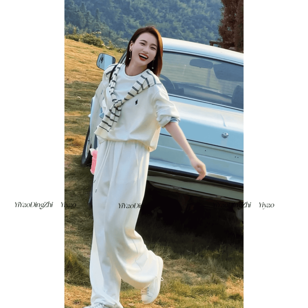 【亦瑶定制】奶油糖霜/裤子高端轻奢时尚西裤气质显瘦休闲4QKDD7275