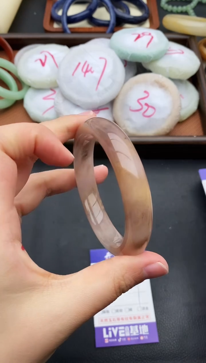 未镶嵌手镯石英质玉207+58/59