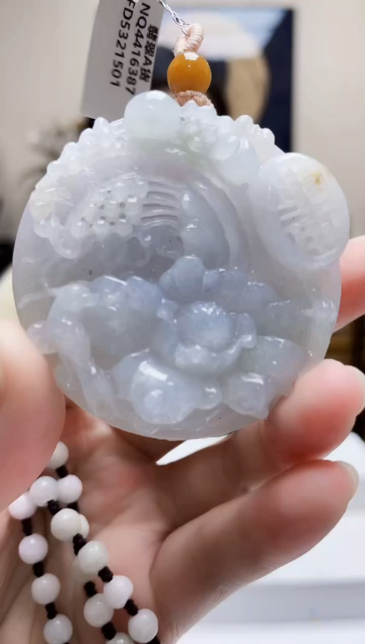 未镶嵌定制翡翠吊坠137