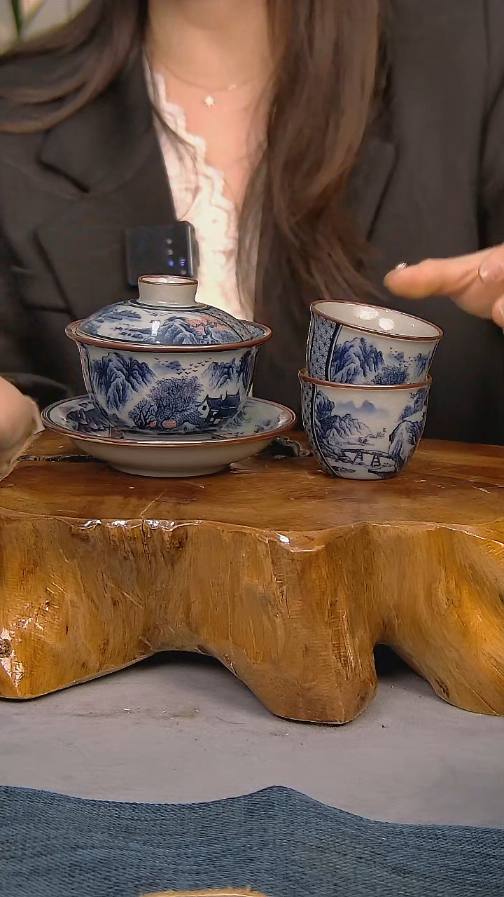 【闪购商品】简装家用款3件套 陶瓷家用茶具系列