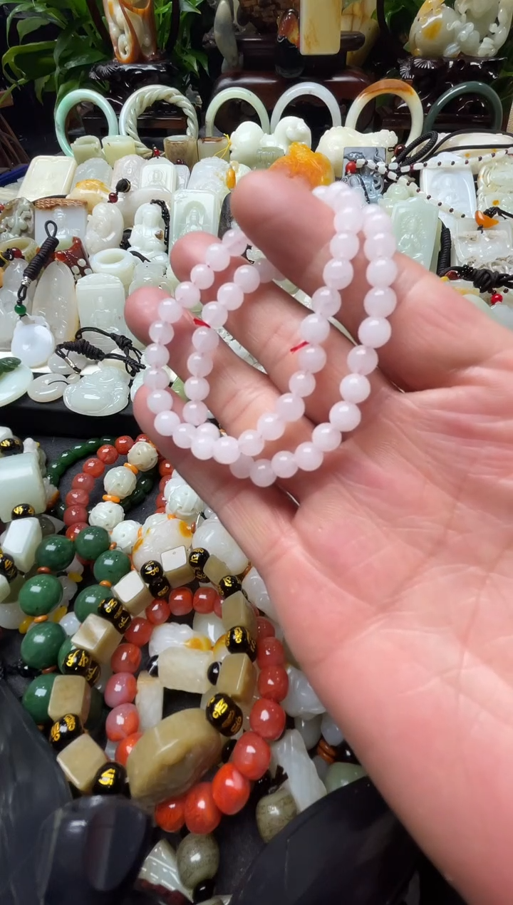 未镶嵌手串和田玉手串/多样性单个发