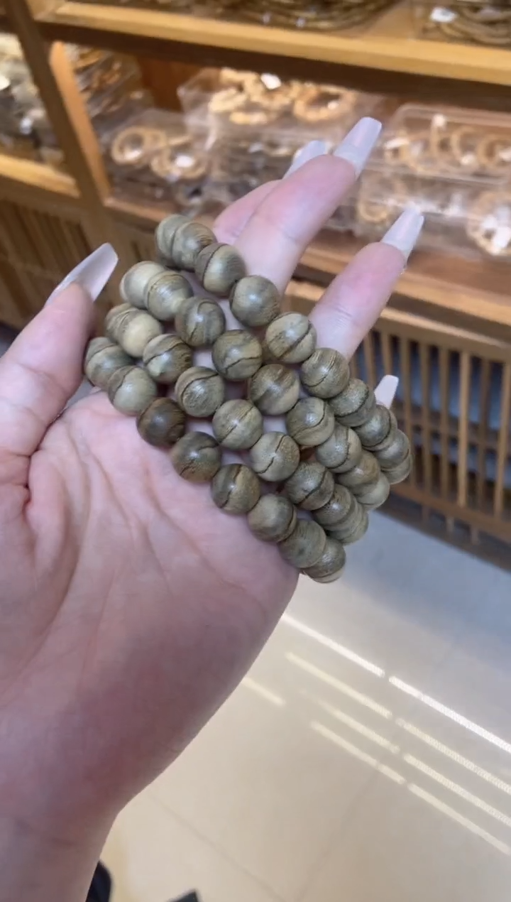 手串沉香文莱圆珠单圈1.3多样性发其一