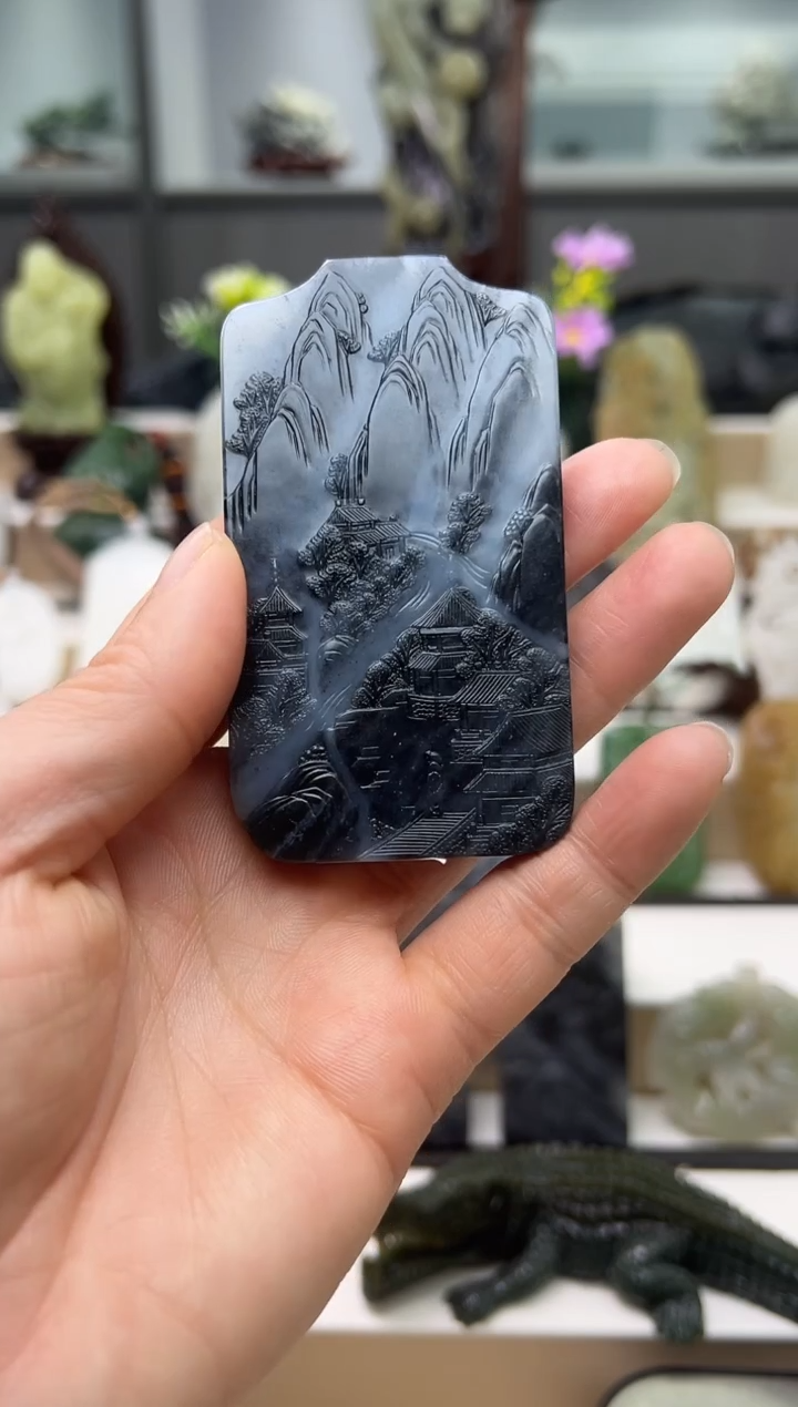 【闪购商品】和田玉摆件未镶嵌吊坠