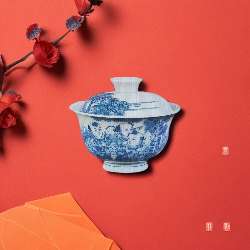 景德镇宁封窑陶瓷   NFHGCJ2667