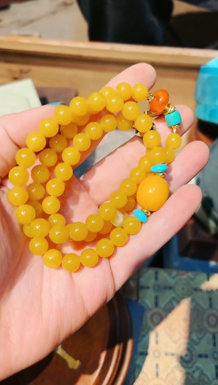 【闪购商品】蜜蜡颈饰未镶嵌 七七精品专属链接45604
