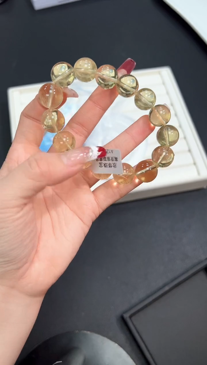 【闪购商品】水晶手串未镶嵌38o多样性发其一/1条14mm默认微瑕