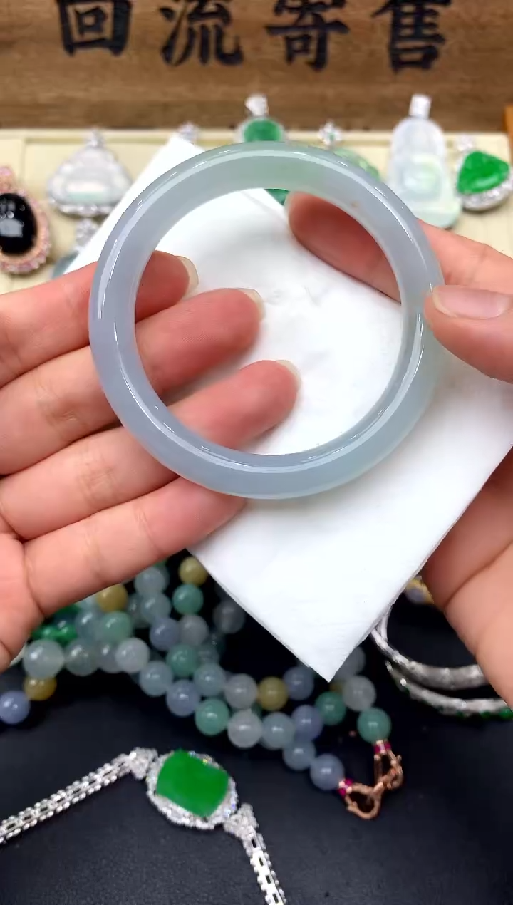 【闪购商品】翡翠手镯未镶嵌396-中国好珍宝