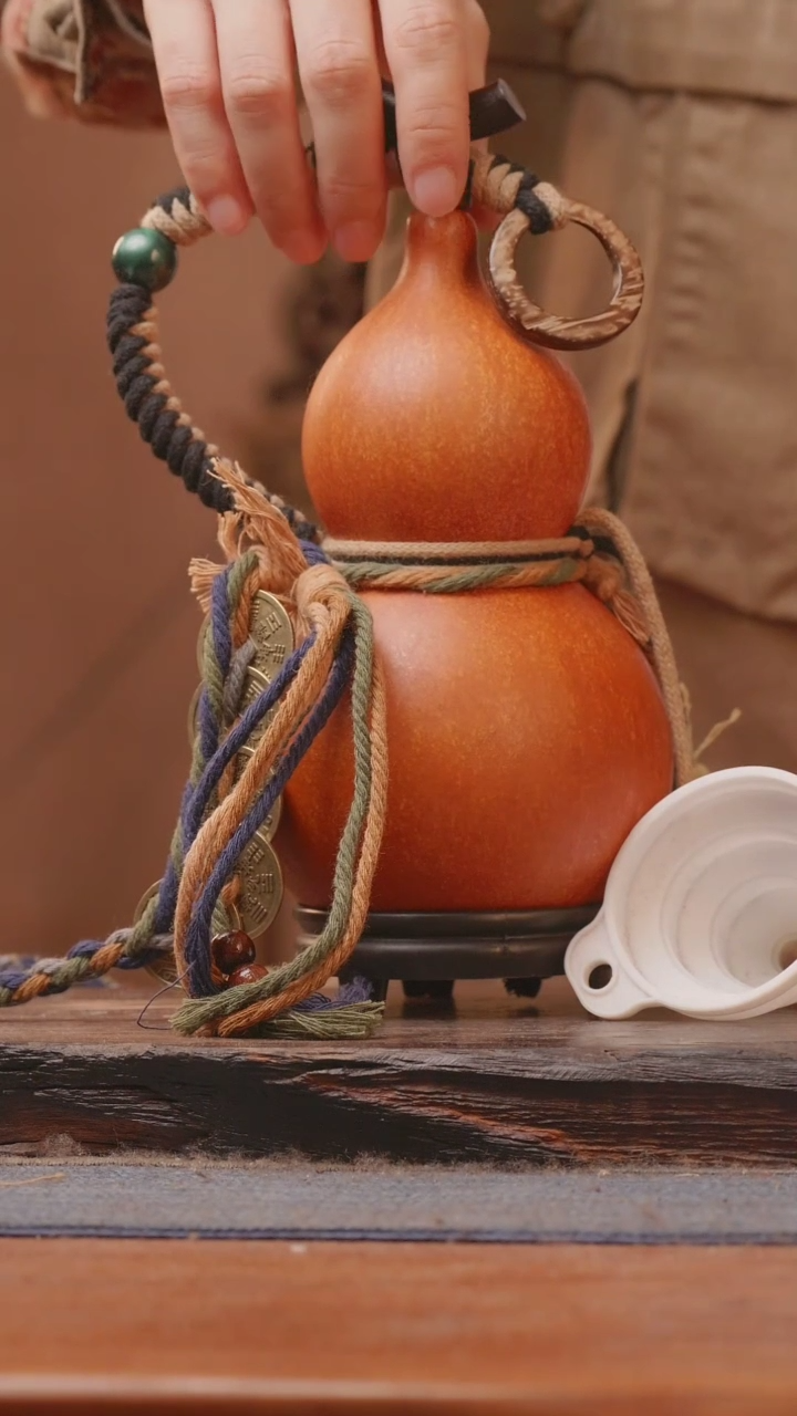 【闪购商品】177号精品大漆葫芦防腐防渗装水茶酒