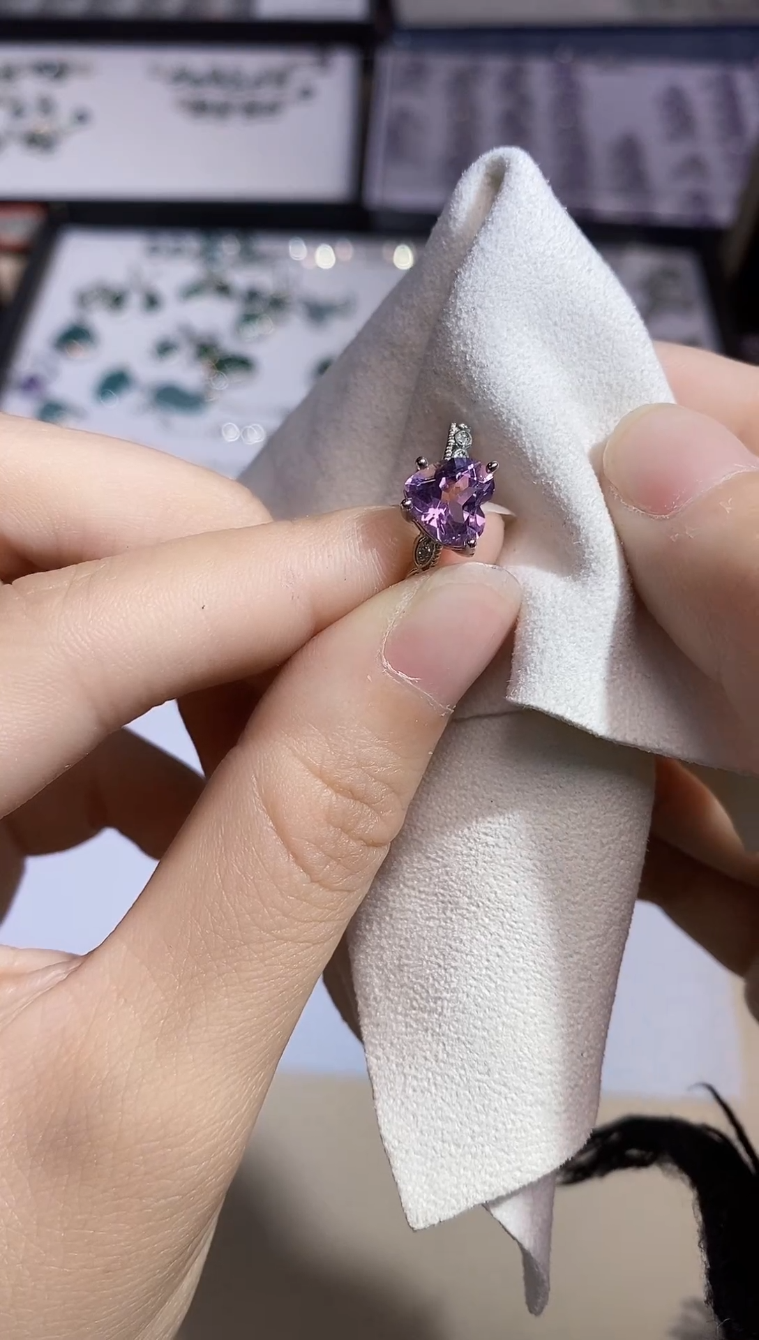 【闪购商品】水晶戒指合金多样性 发其一  【70】